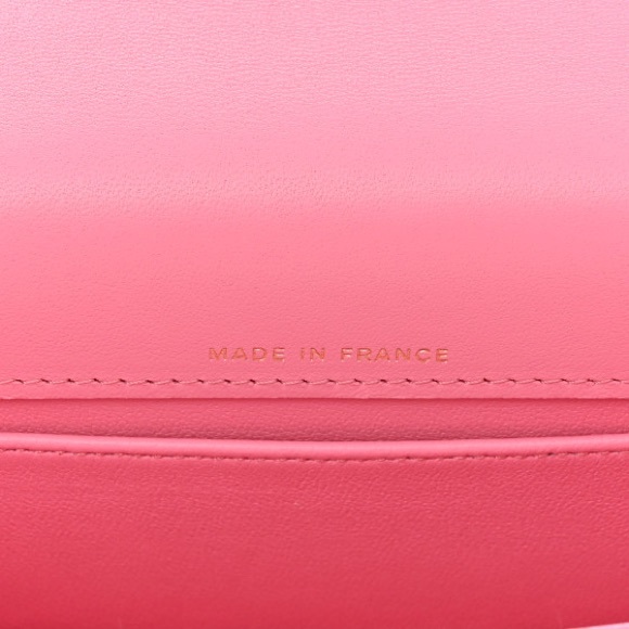 Chanel classic wallet on chain quilted lambskin mini - Picture 6 of 9